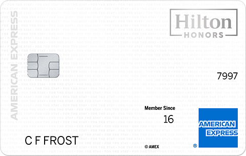 Hilton Honors American Express Card product art