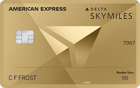 Delta SkyMiles® Gold American Express Card product art