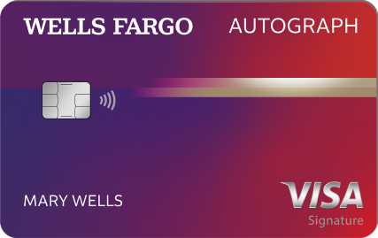 Wells Fargo Autograph® Card product art